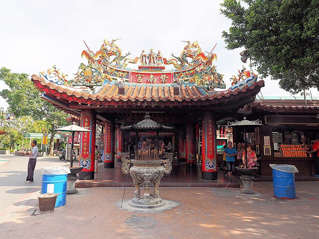 竹山紫南宮:土地公信仰與求財文化